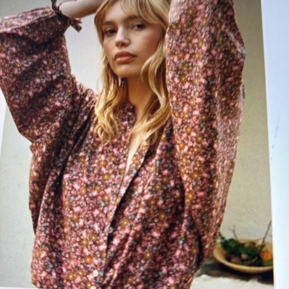 No. 6 Store floral peasant blouse - Doen / Christy Dawn style
